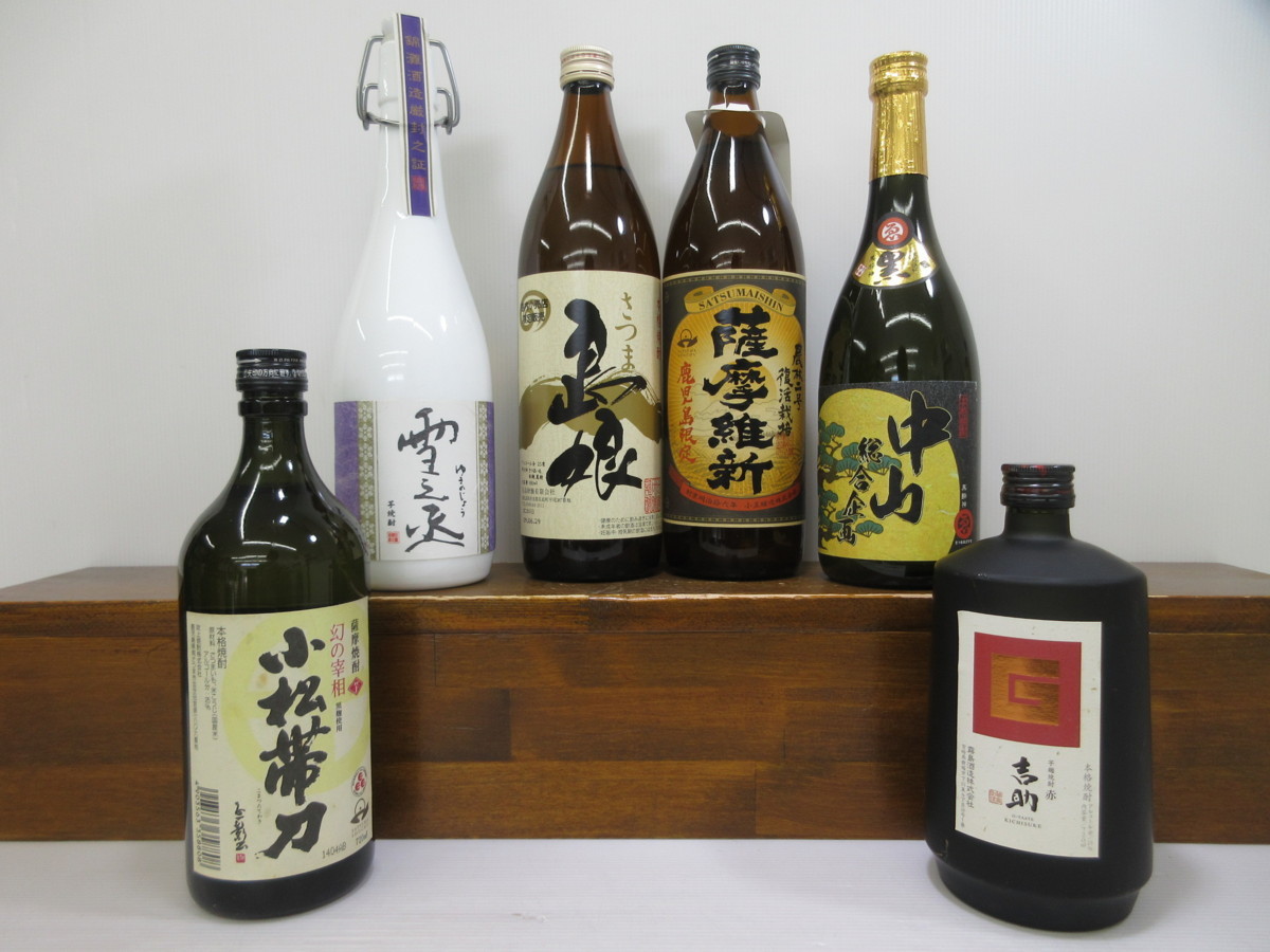 【芋焼酎6本セット】吉助 赤　霧島酒造 　一升瓶×6本 芋焼酎6本セット】吉助 赤 霧島酒造 一升瓶×6本 霧島(白・黒・