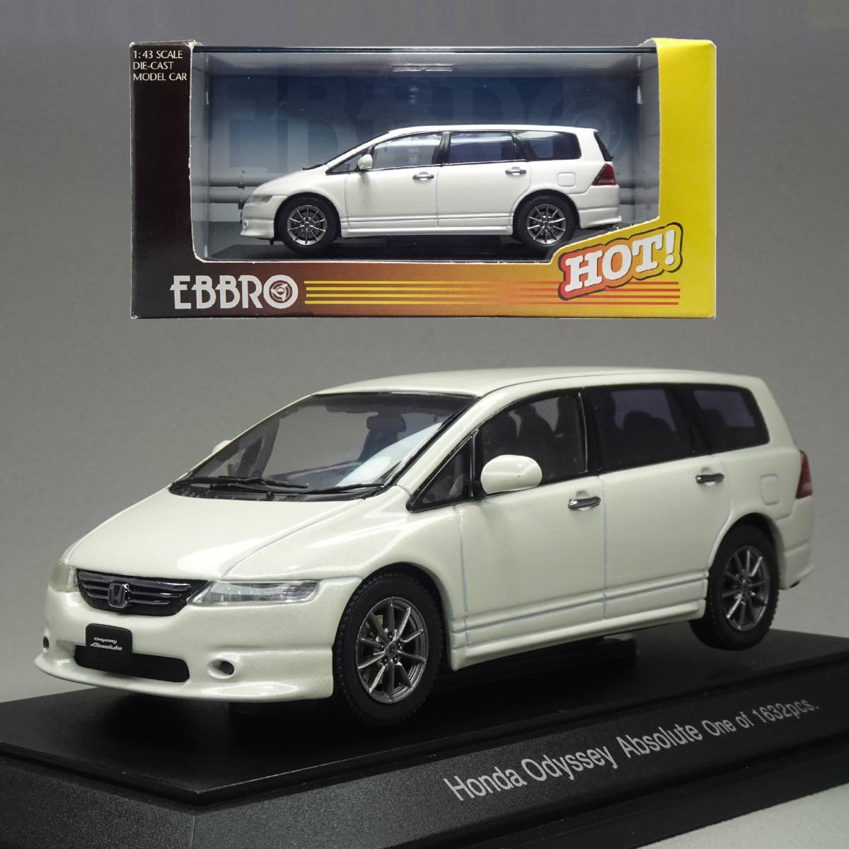 1/24 ホンダ カラーサンプル ミニカー 4代目オデッセイ アブソルート