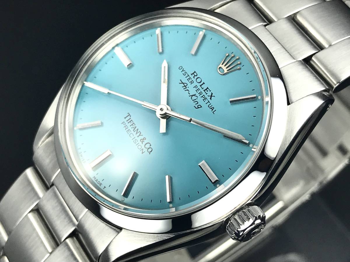 ROLEX ロレックス エアキング 5500 ティファニーダブルネーム