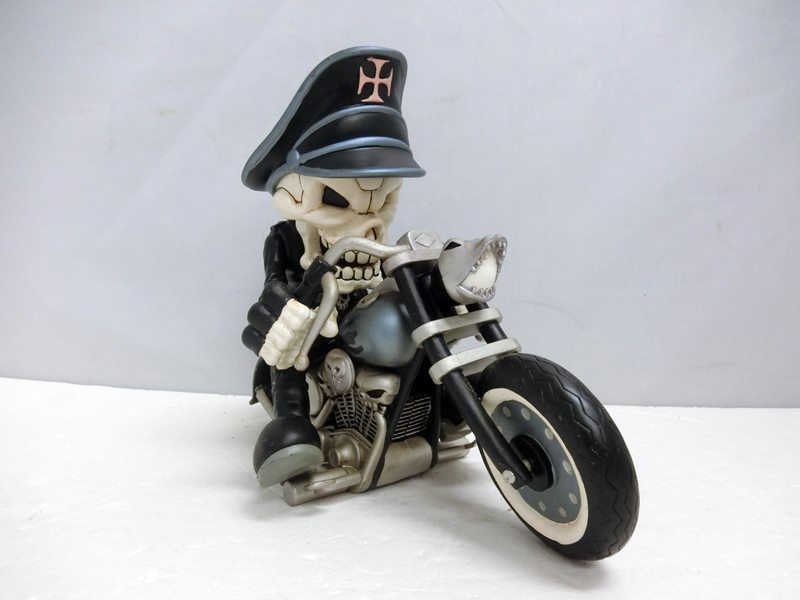 ヘルバイカーHELLBIKER フィギュア 2003年製 全体的に状態が悪い】現状品・ジャンク TOKYO GUNS 東京ガンズ HELL
