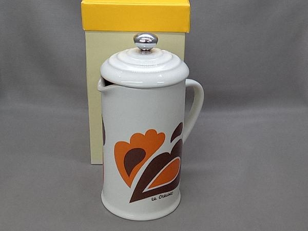 ル・クルーゼコーヒープレスピーコック オレンジ ル・クルーゼコーヒープレスピーコック オレンジ