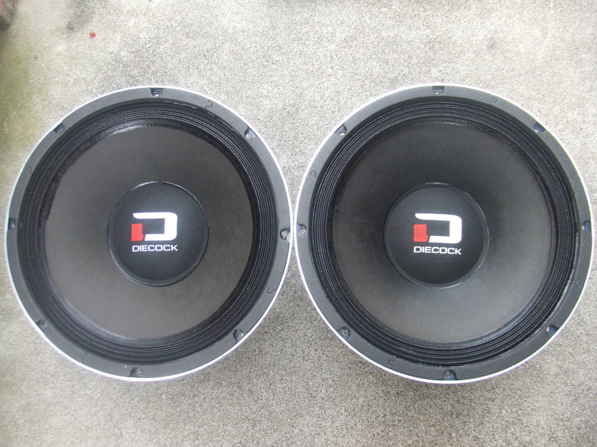 DIECOCK DH12ーCLX DIECOCK DH12-CLX 12 Inch Coaxial Round Speaker