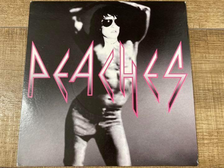 【目立った傷や汚れなし】PEACHES KICK IT 7インチ オリジナル盤 視聴 iggy pop イギーポップ パンク天国 punk