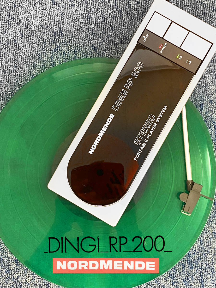 【レア】Nordmende Dingi RP 200 レコードプレーヤー　実働品 レア】Nordmende Dingi RP 200 レコードプレーヤー 実働品