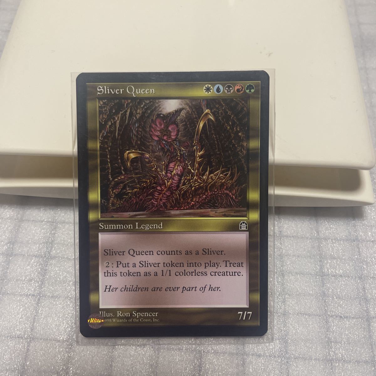 真の名の宿敵　英語　旧枠　Foil① ペア アイフォン ケース 超可爱 真の名の宿敵 MTG 英語版
