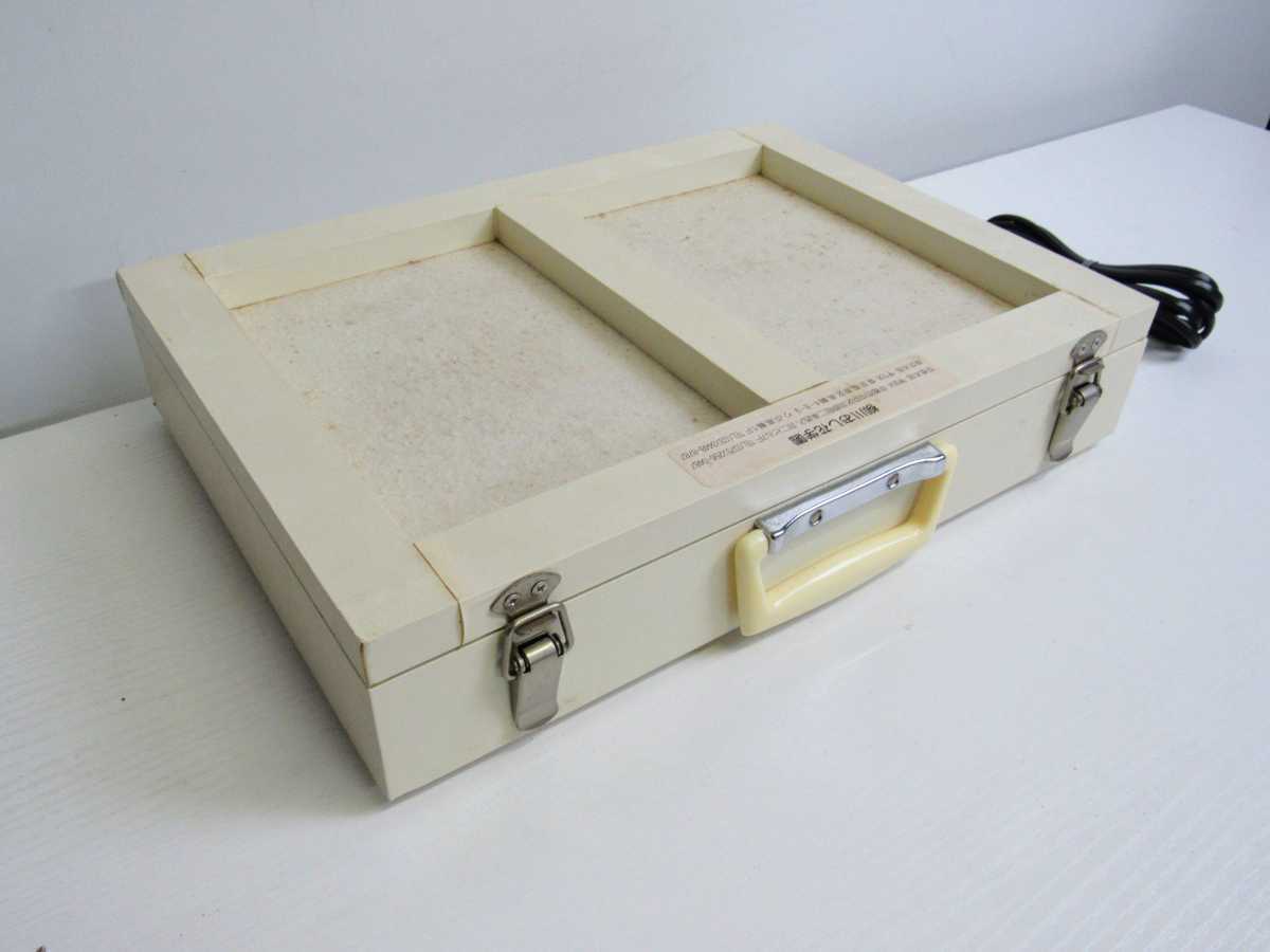 【動作確認済】柳川式電気押し花器 押し花器 ドライフラワー作成機 電気 押し花機 柳川式 柳川押し花学園