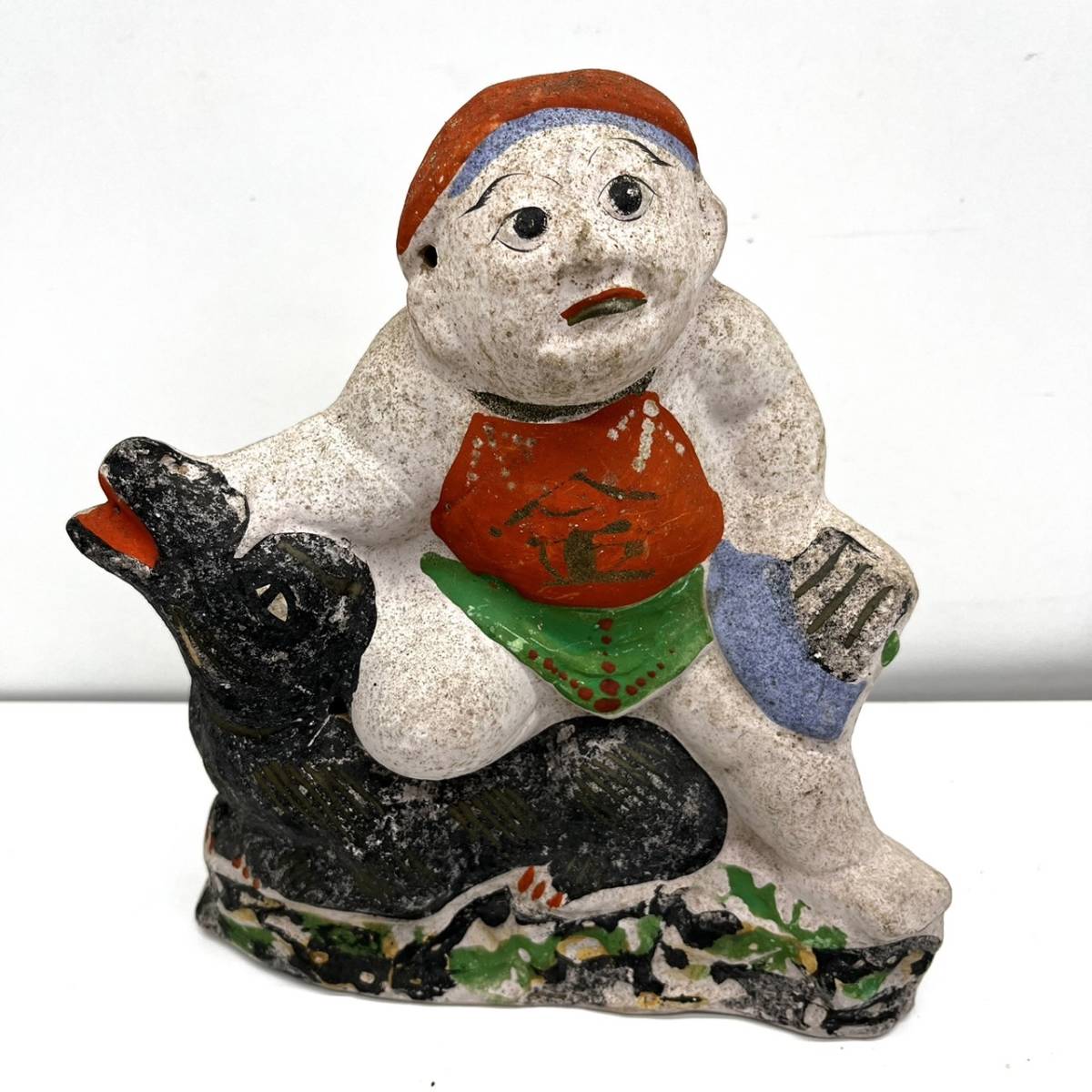 達磨大師像・陶像在銘・九谷焼・インテリア・骨董・アンティーク