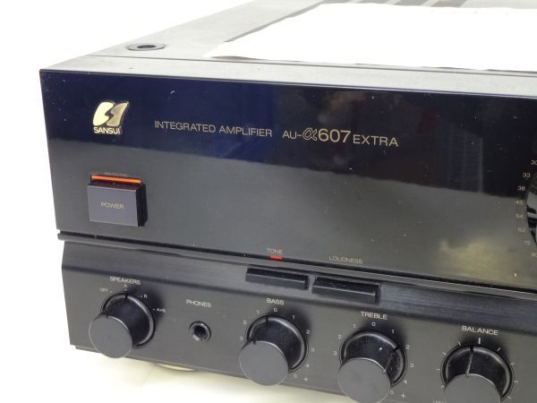 【動作品／訳あり】SANSUI AU-α607XR プリメインアンプ ジャンク扱い】SANSUI サンスイ プリメインアンプ AU-α607XR