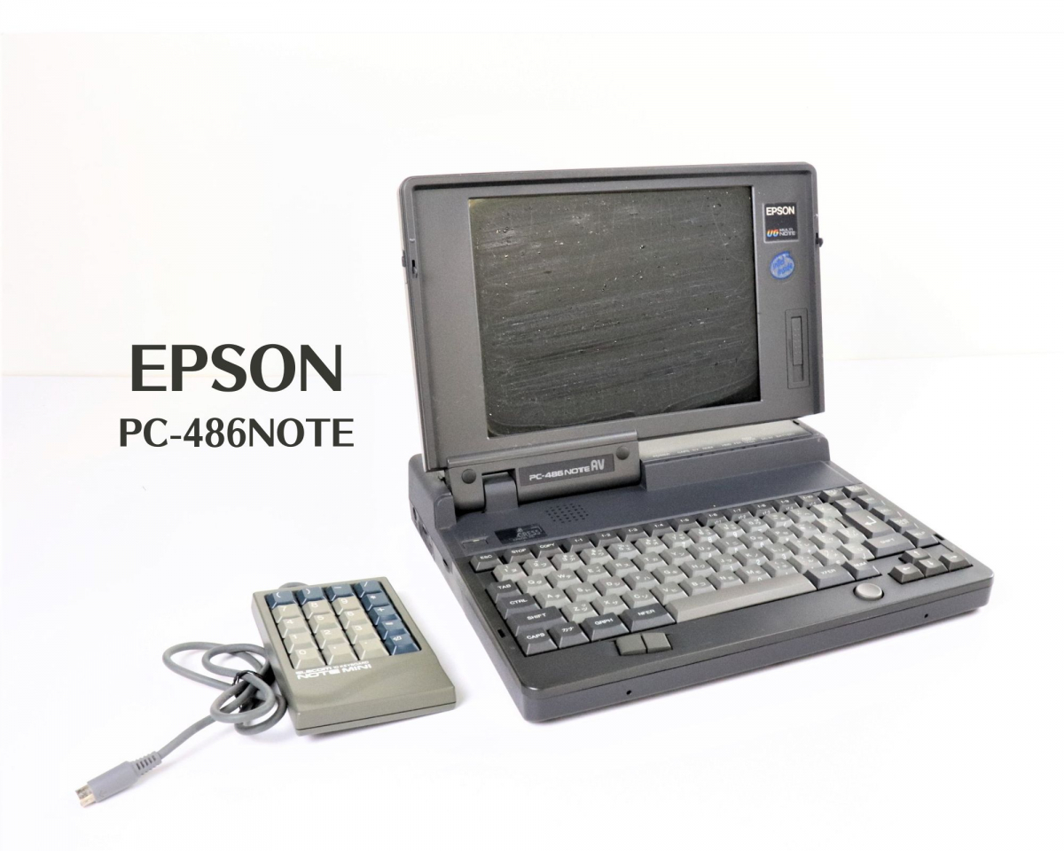 EPSON PC-486NOTE ジャンク EPSON NOTE PC-486 ノートパソコン