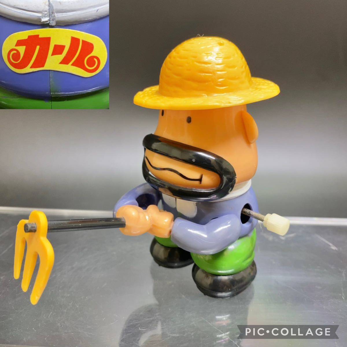ぜんまいびっくりカールおじさん やや傷や汚れあり】【動作品