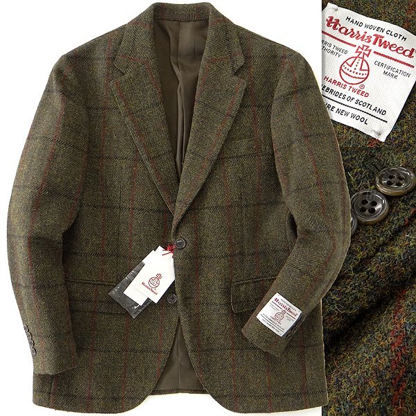 イギリス KMK オリジナル ビンテージ ハリスツイード Harris Tweed