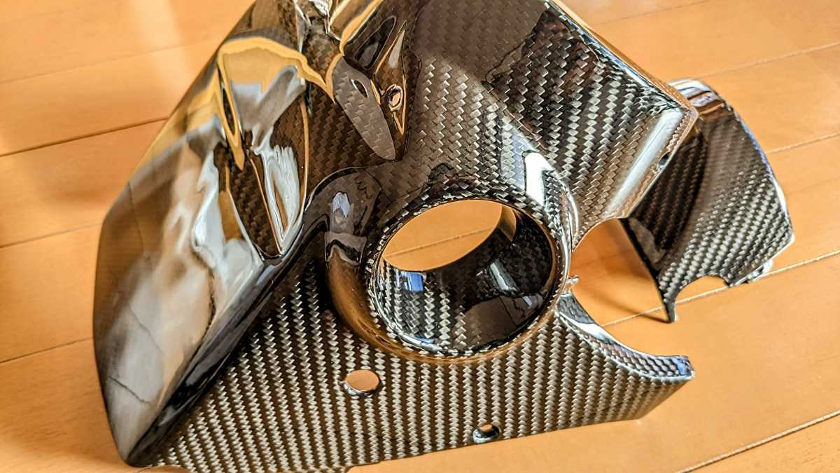 【未使用】ロータス エリーゼ/エキシージ用 ステアリングコラム カーボンカバー LOTUS ELISE/EXIGE Steering