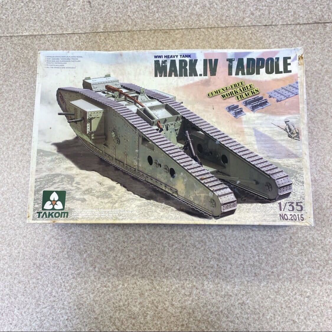 TAKOM MARK IV TADPOLE プラモデル 1/35 No.2015