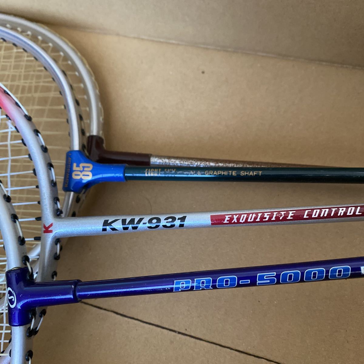 バドミントンラケット 2本セット ジャンク品 【公式通販】