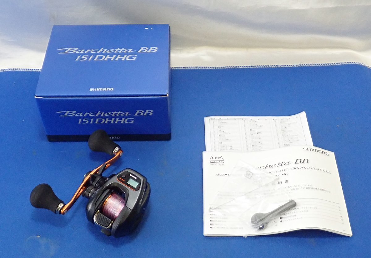 シマノ SHIMANO 21 バルケッタBB 151DHHG 左ハンドル