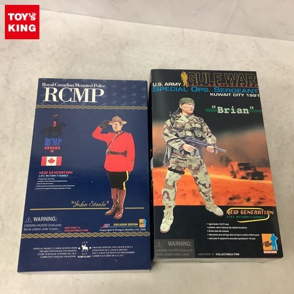 【やや傷や汚れあり】1円〜 DRAGON NEW GENERATION LIFE ACTION FIGURES SPECIA+ OPS