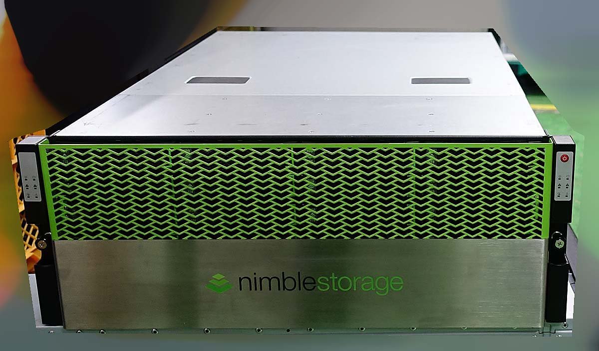 【やや傷や汚れあり】日通 通電確認 HPE Nimble Storage CS1000 C1K2P42TE ストレージ/E52603