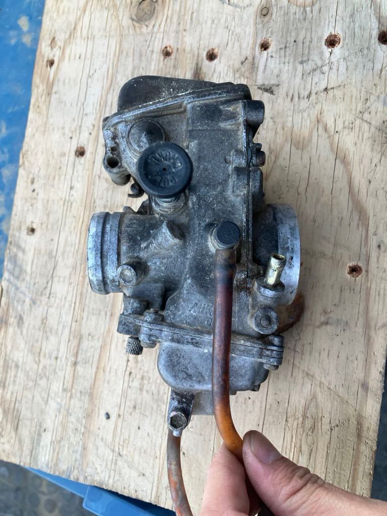 DR250R ジェベル250XC　純正キャブレター　TM28 部品取り スズキ DR250R ジェベル250XC ミクニ TM28 強制開閉 キャブレター 13E0