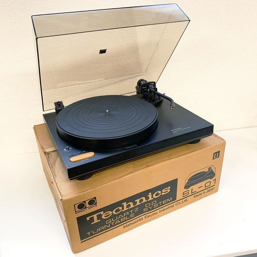 Technics SL-01 ターンテーブル 完動品 Technics 名機 SL-01 ターンテーブル