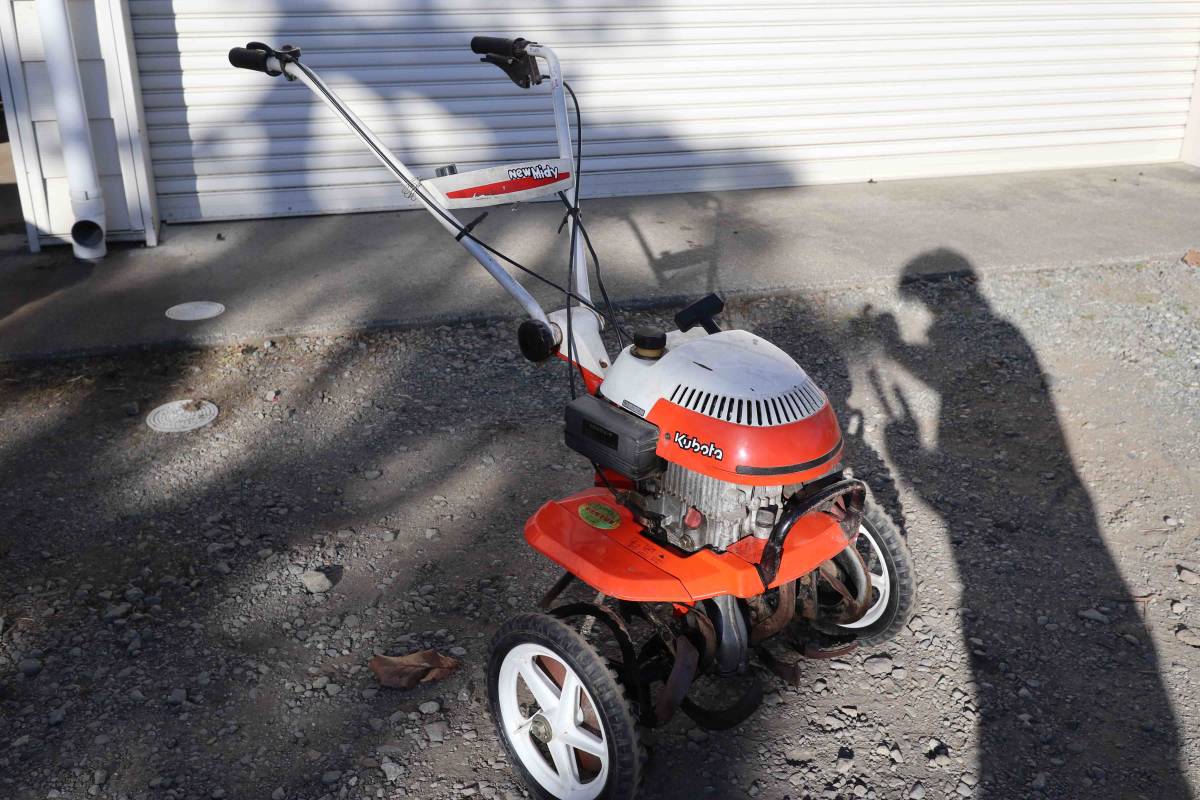 クボタ ミニ 耕運機 TMA350 ニューミディ 2.4馬力 リコイル 実働