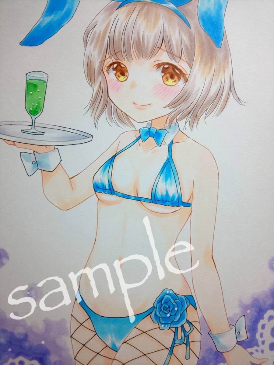 貧乳　ロリ 目立った傷や汚れなし】同人 手描きイラスト◇オリジナル◇バニー◇ロリ◇貧乳◇下着◇B5の落札情報詳細 - Yahoo!オークション落札価格検索  オークフリー