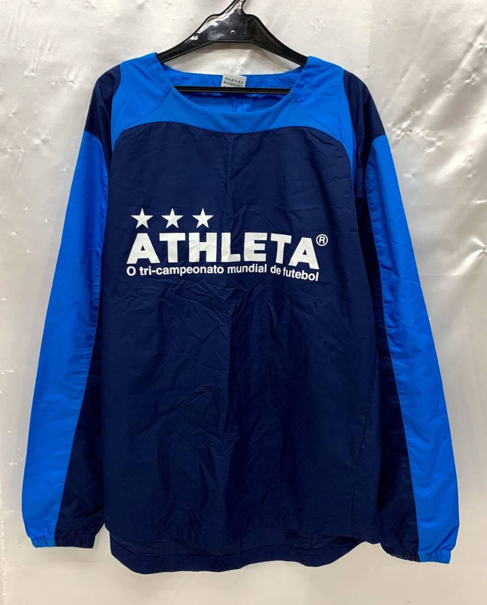 【目立った傷や汚れなし】ATHLETA Lサイズ ウィンドブレーカー プルオーバー トップス トレーナー アスレタ の落札情報詳細 ヤフオク
