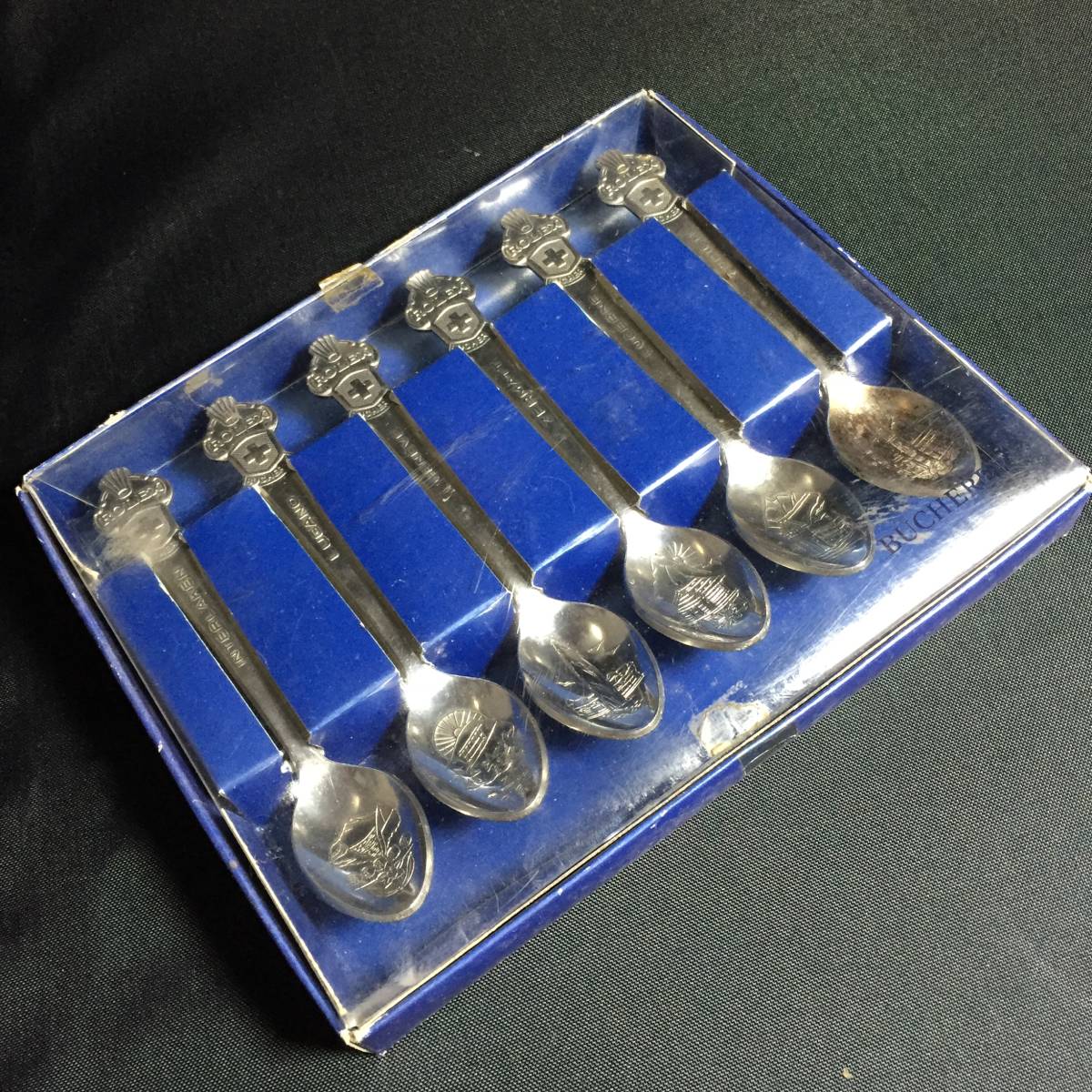 BUCHERER (ブヘラ) ROLEXロゴ スプーンセット 6本 未開封・未使用