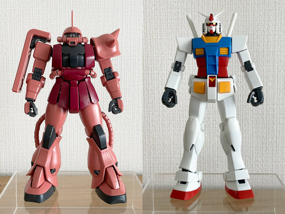 MGシャア専用ザクII・ザクIIクリスタルバージョン2体セット MS-06F/J ザク II (クリスタルバージョン) (ガンプラ) - ホビーサーチ