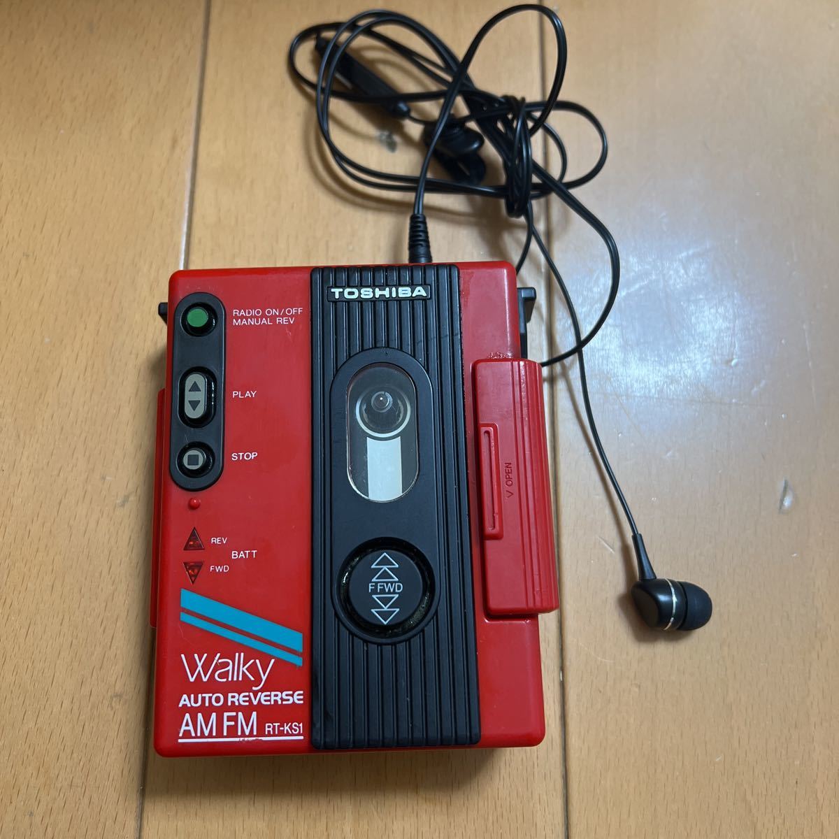 TOSHIBA Walky KT-PS30 東芝 ポータブルカセットプレーヤー