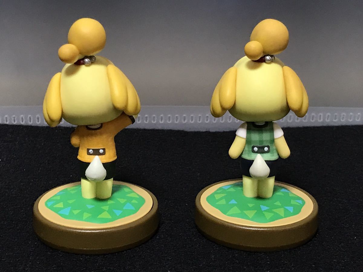 目立った傷や汚れなし】amiibo しずえ 夏服 冬服 セット あつまれ