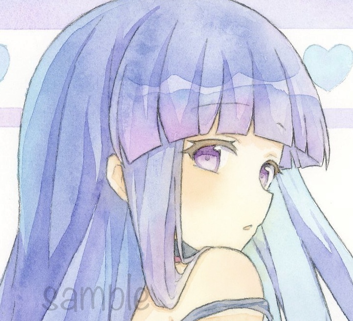 【直筆原画】ひぐらしのなく頃に 古手梨花/セル画genga 2枚セット 直筆原画】ひぐらしのなく頃に 古手梨花/セル画genga 2枚セット