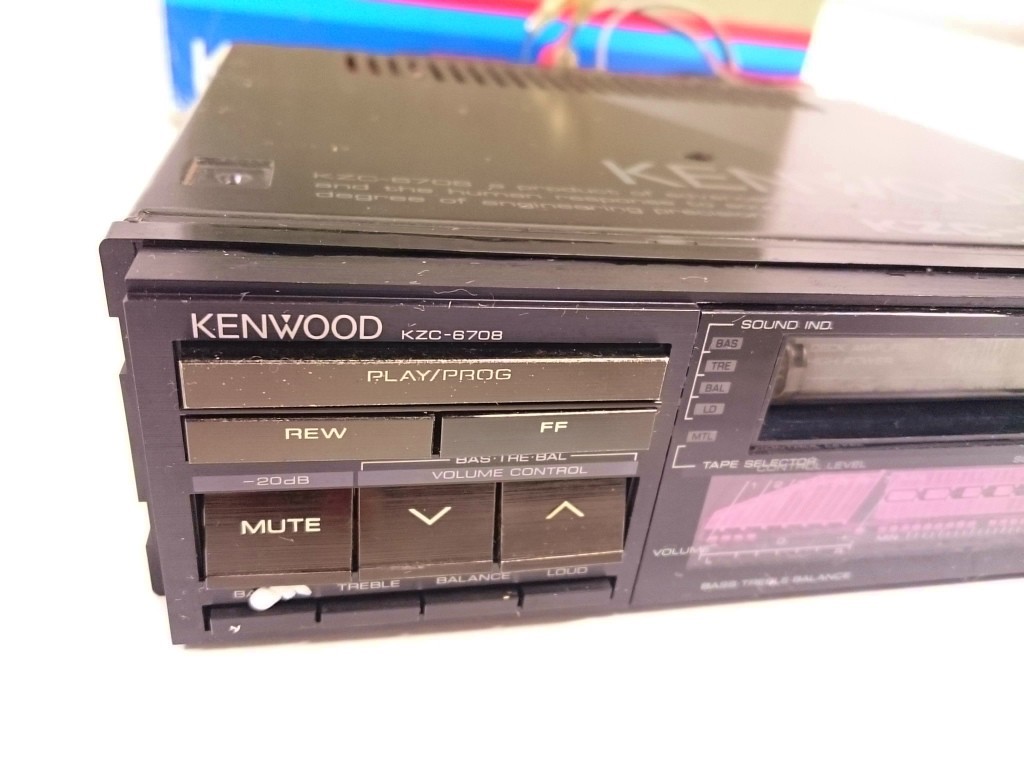 KENWOOD KZC-6708 KGC7408 カセットデッキ イコライザー KENWOOD KZC-6708 KGC7408 カセットデッキ イコライザー