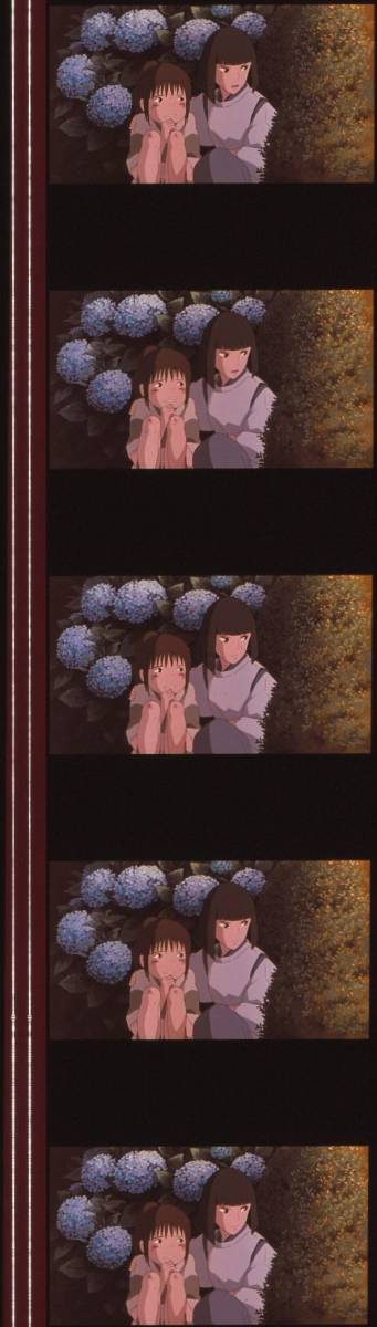 目立った傷や汚れなし】千と千尋の神隠し 35mm映画フィルム 宮崎駿 柊