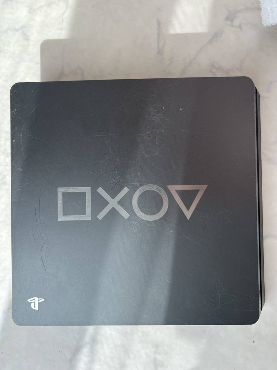 【やや傷や汚れあり】PS4 箱無し 本体 1TB Days of Play Limited Edition 限定カラー SONY