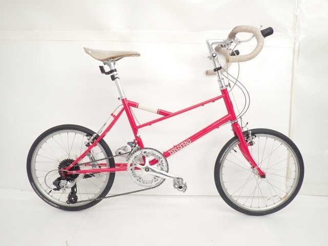 BRUNO ベンチュラフラット ミニベロ ワイン色 20インチ 中古