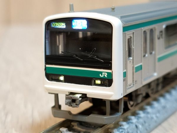 目立った傷や汚れなし】マイクロエース A3897 E501系 床下グレー
