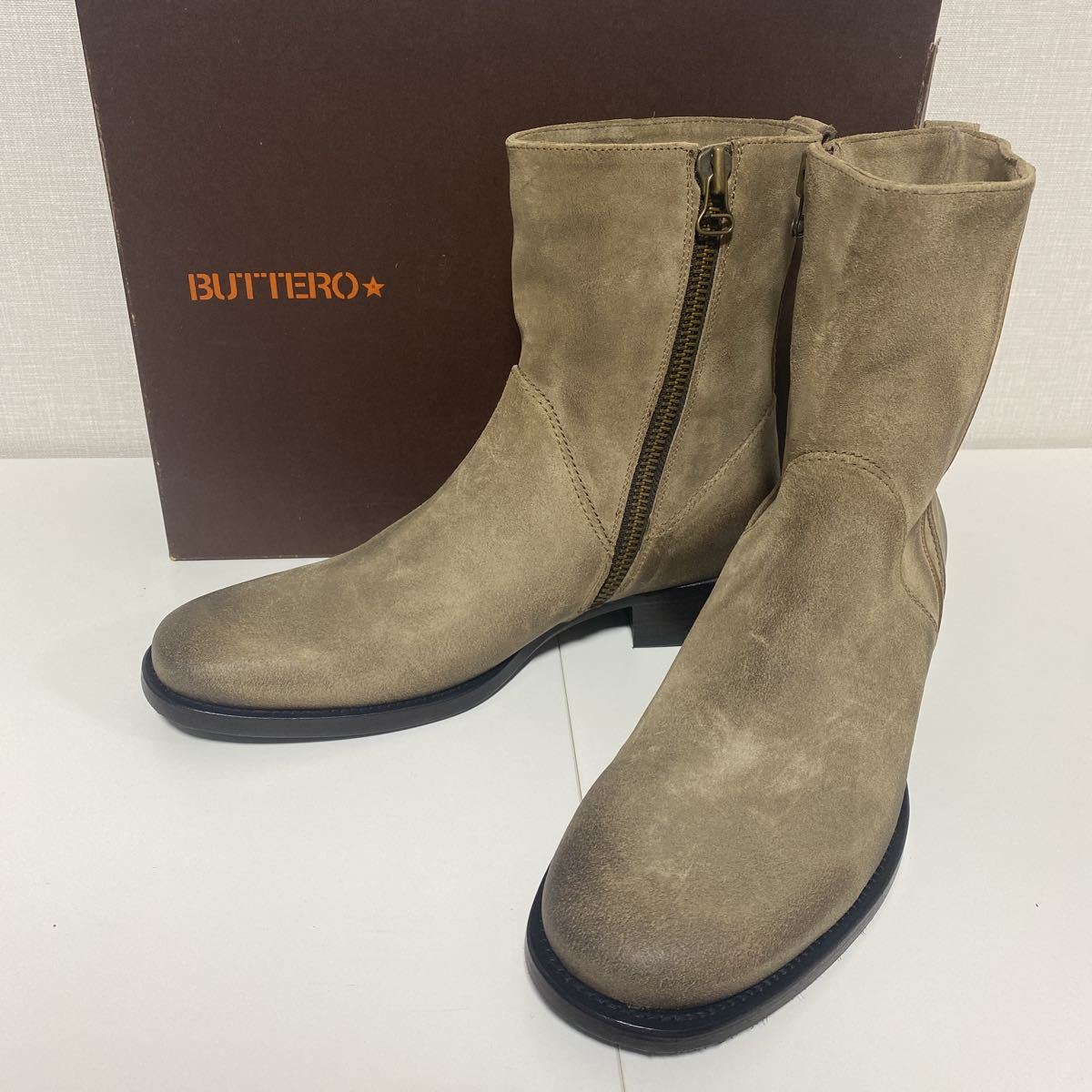 BUTTERO サイドジップブーツ サイズ41 靴