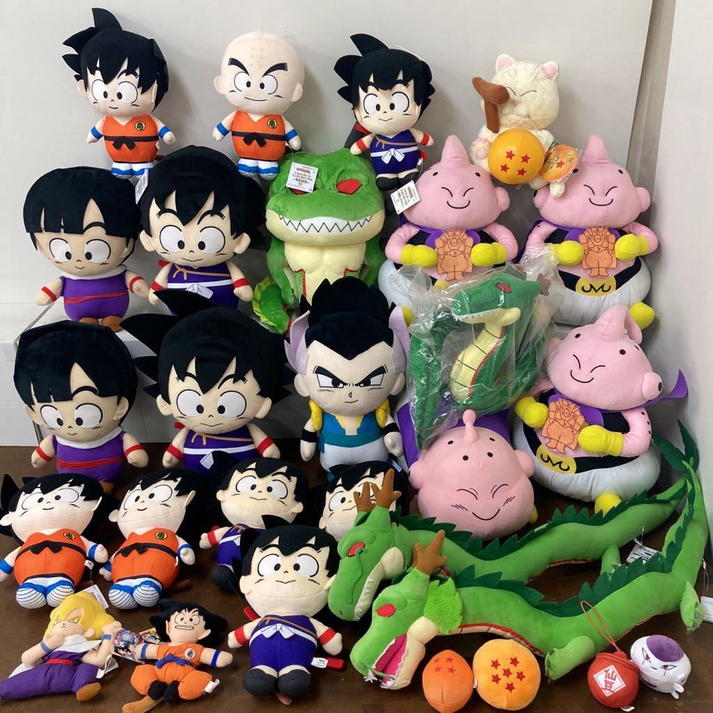 やや傷や汚れあり】RK132) ドラゴンボール ぬいぐるみ 大量セット