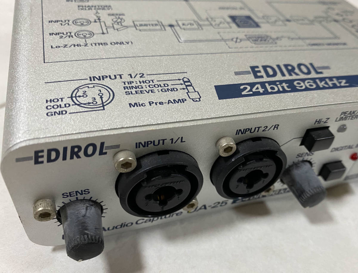 【傷や汚れあり】Roland / EDIROL（UA25）USB Audio/MIDI Interfaceの落札情報詳細 ヤフオク落札