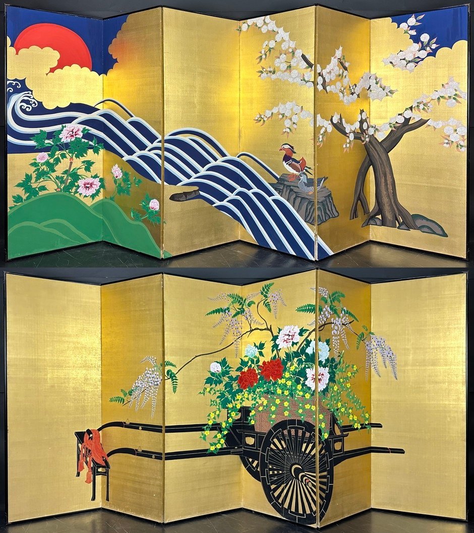 日本画 子供 金丸竹風