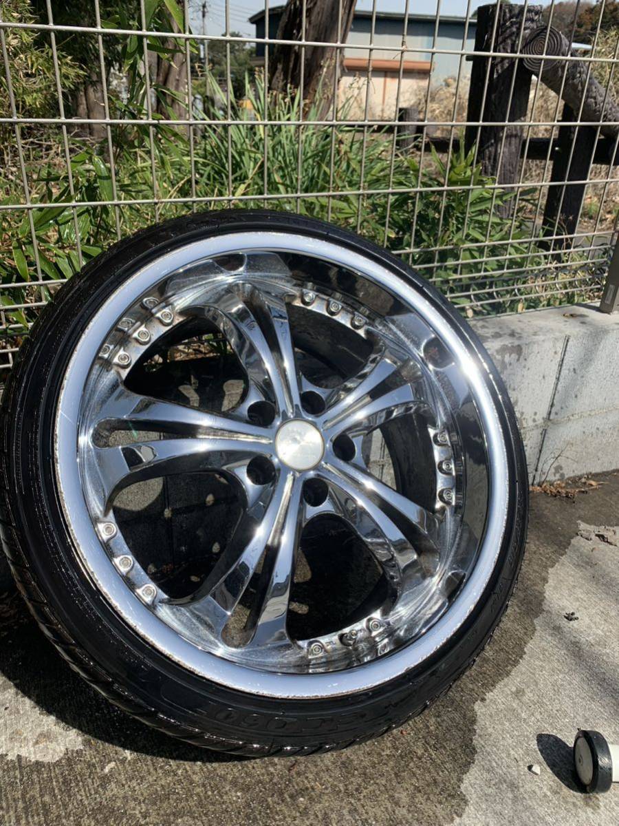 傷や汚れあり】シャーク 19インチ 8J 9J ケルベロス VSKF ドリケツ 深