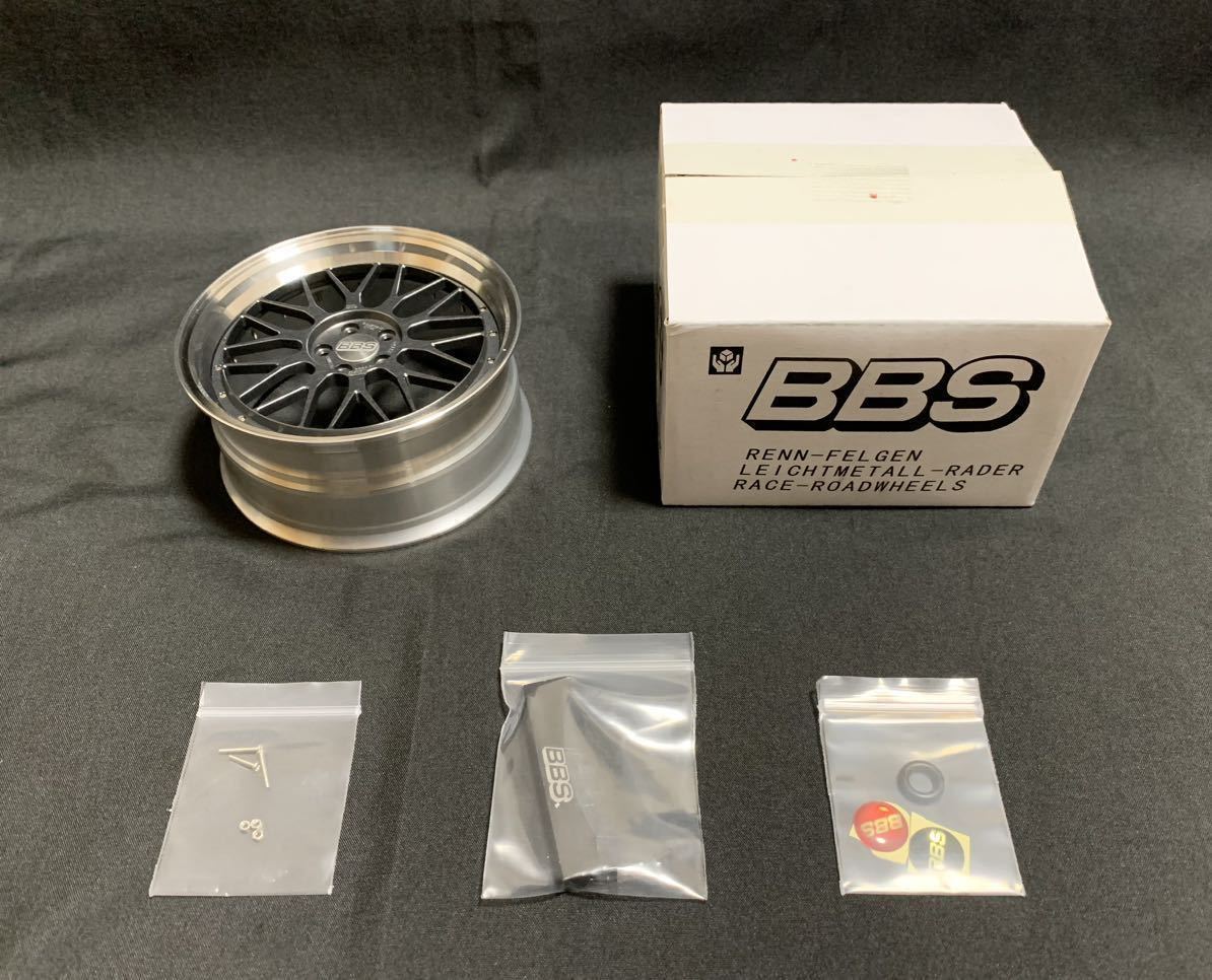未使用】【貴重】BBS LM ホイール ミニチュア オブジェ グレー