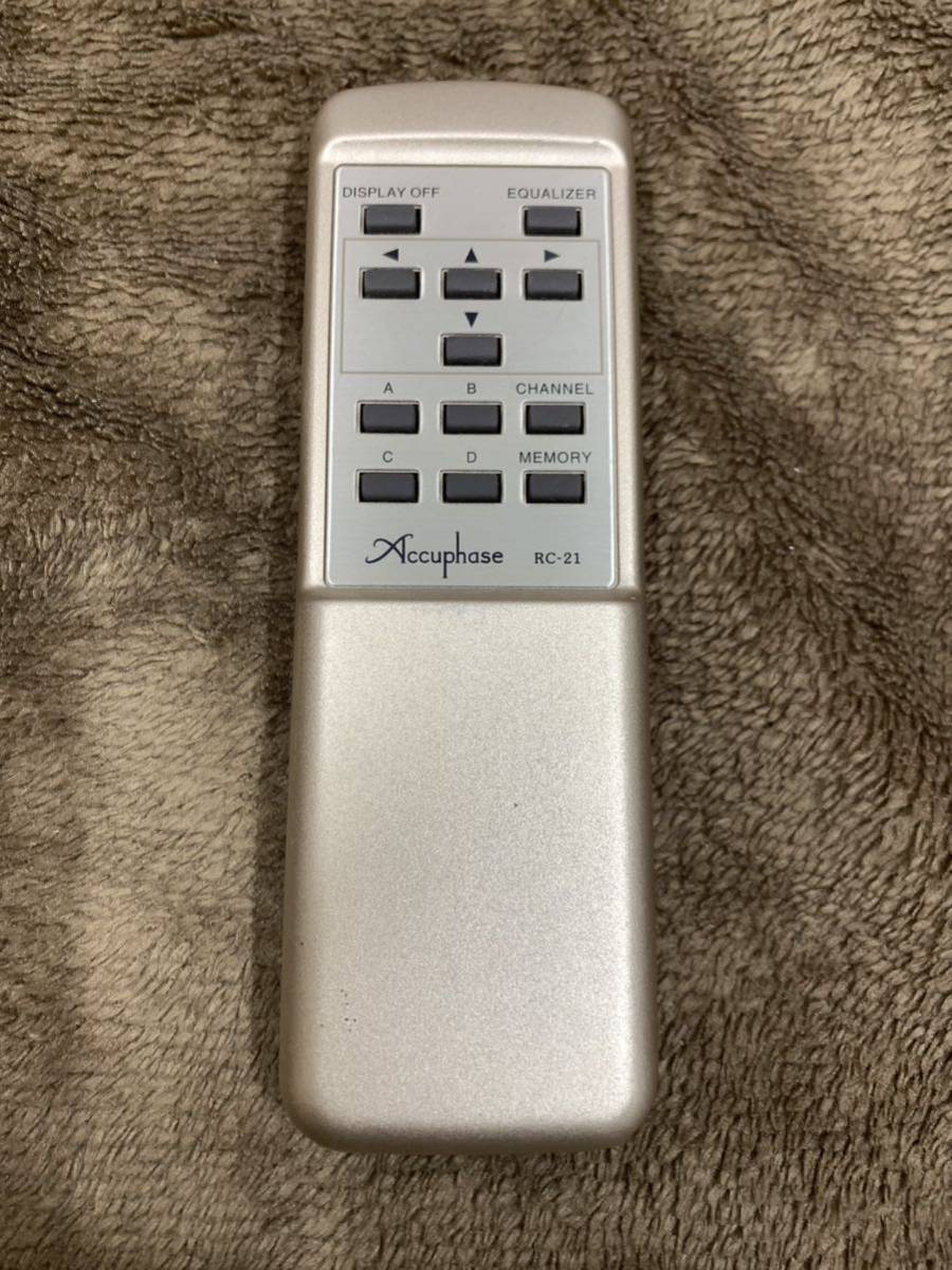 アキュフェーズ DG-28用リモコン RC-21 ///