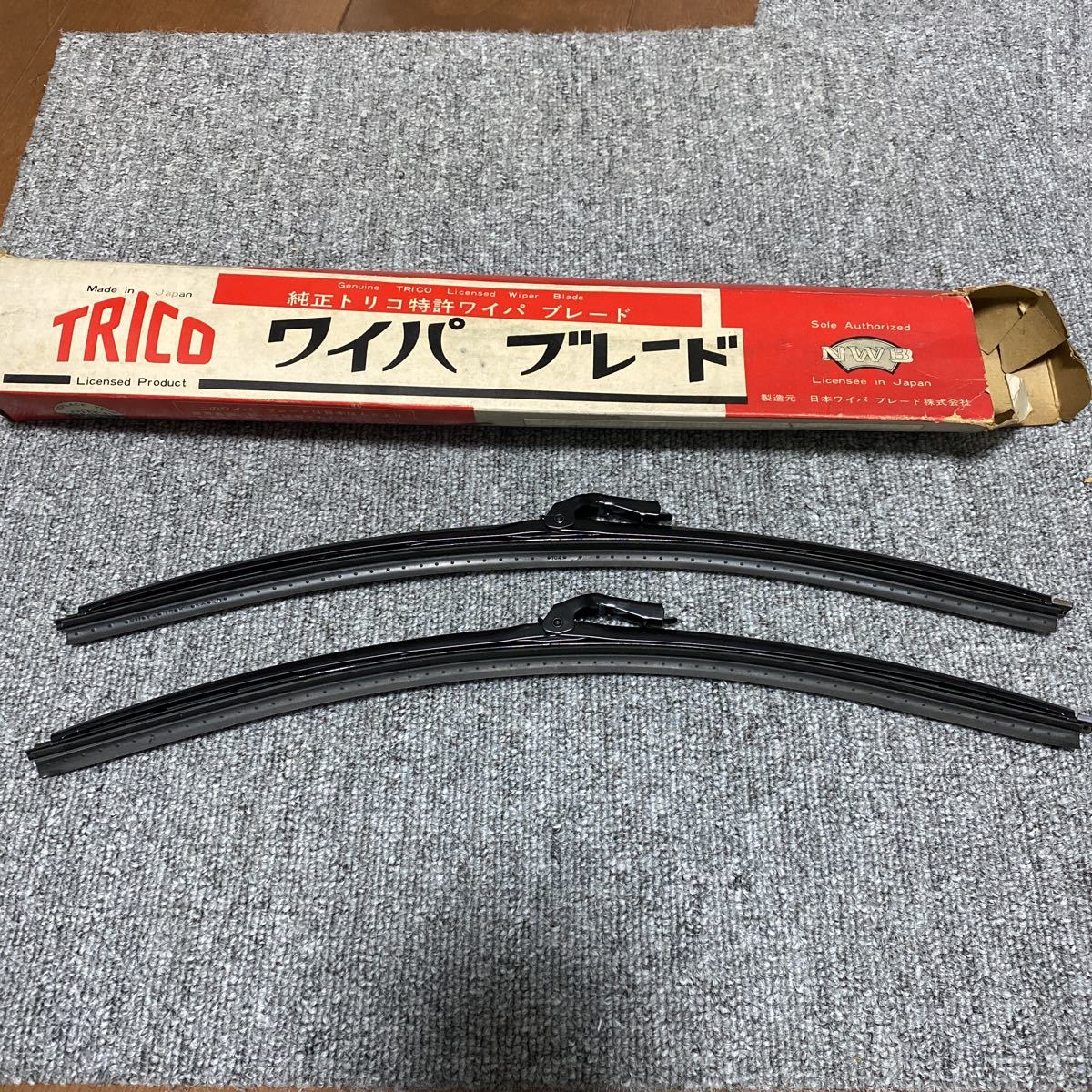 【未使用】当時物 ワイパーブレード 380mm トリコ NWB TRICO サニー1200GX シビック サバンナ NRB6380 スピード