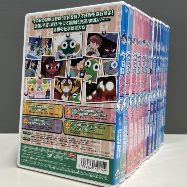 やや傷や汚れあり】【レンタル版】ケロロ軍曹 7thシーズン 全13巻