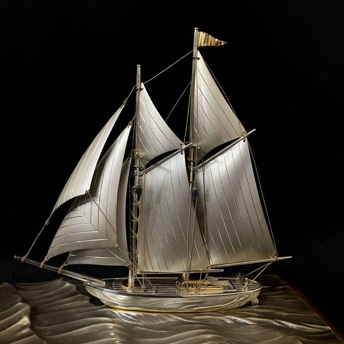 銀製品 船舶 ヨット 関工芸 SEKI STERLING 980 銀製 船 ヨット大型 スターリング