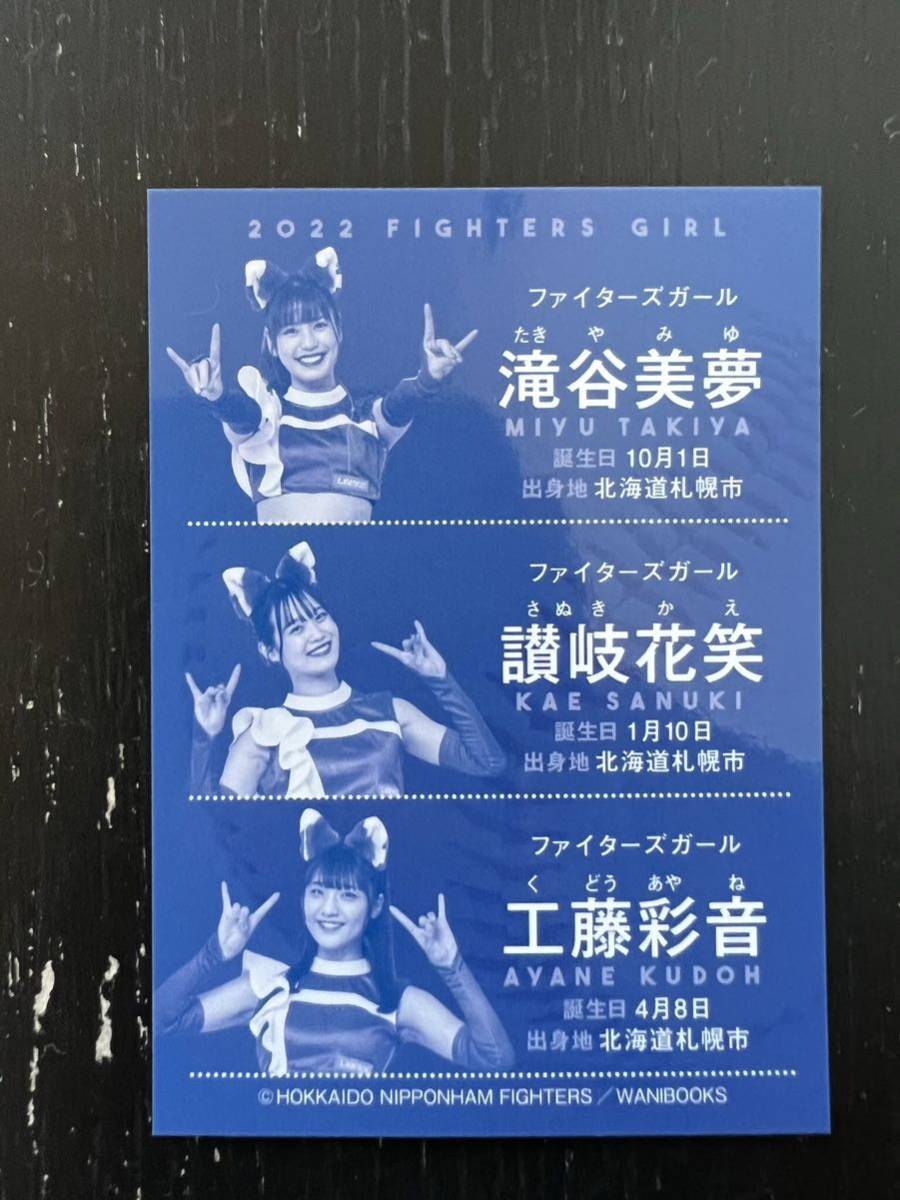 未使用】限定絵柄 レア トレカ ファイターズガール きつねダンス