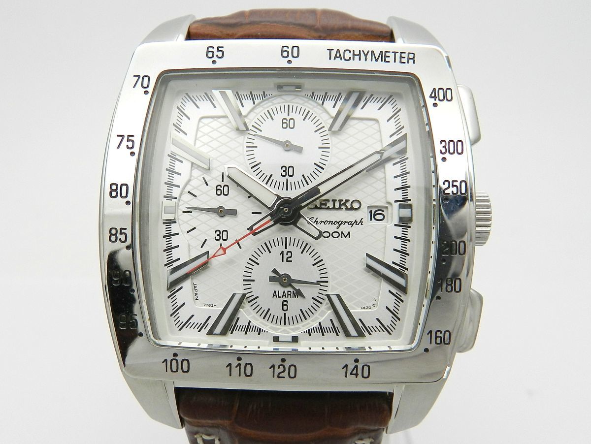 傷や汚れあり】1円スタート 腕時計 SEIKO セイコー アラームクロノ