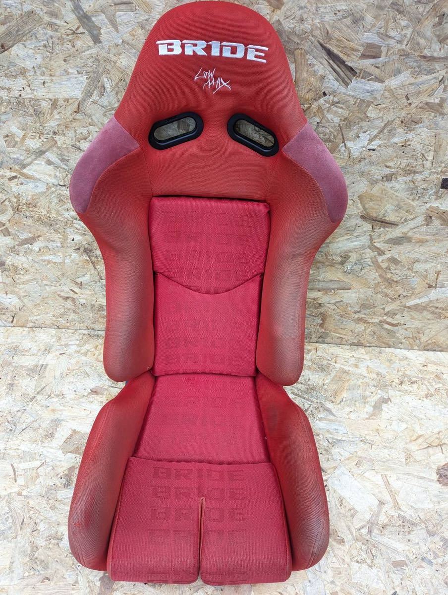 BRIDE セミバケットシート 赤 ジャンク品