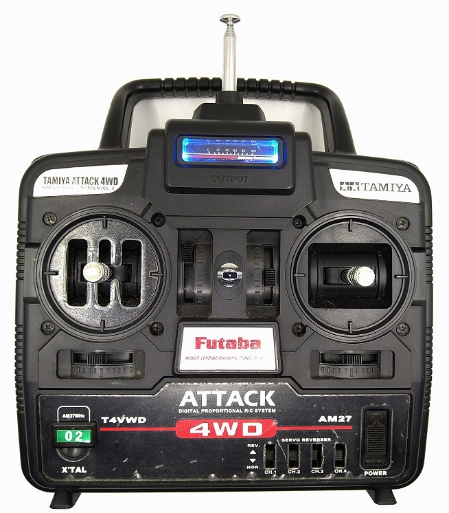フタバ アタック FUTABA ATTACK 4WD 4VWD-AM27 サーボ S3003x2ヶ
